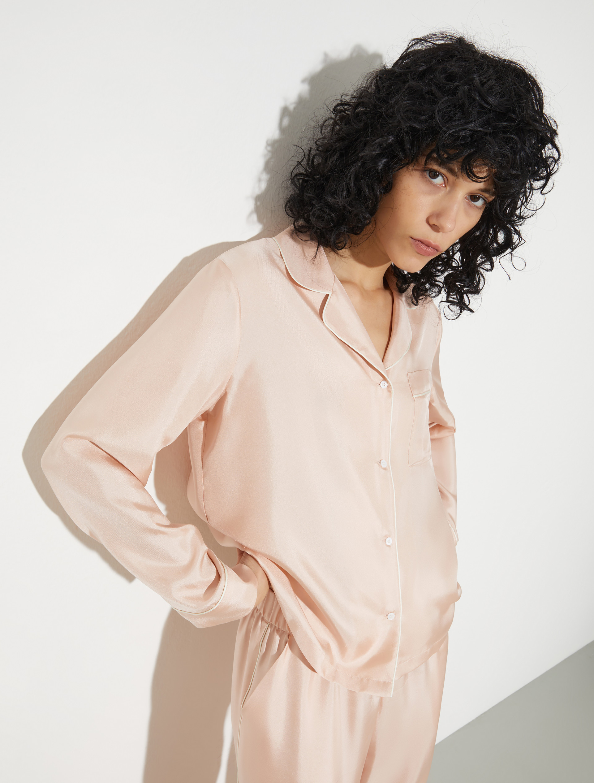 Seidenhemdbluse 1-800 Geschenkalarm mit Pietro Terzini, rosa | MAX&Co. Seidenhemdbluse 1-800 Geschenkalarm mit Pietro Terzini - ROSA - MAX&Co.