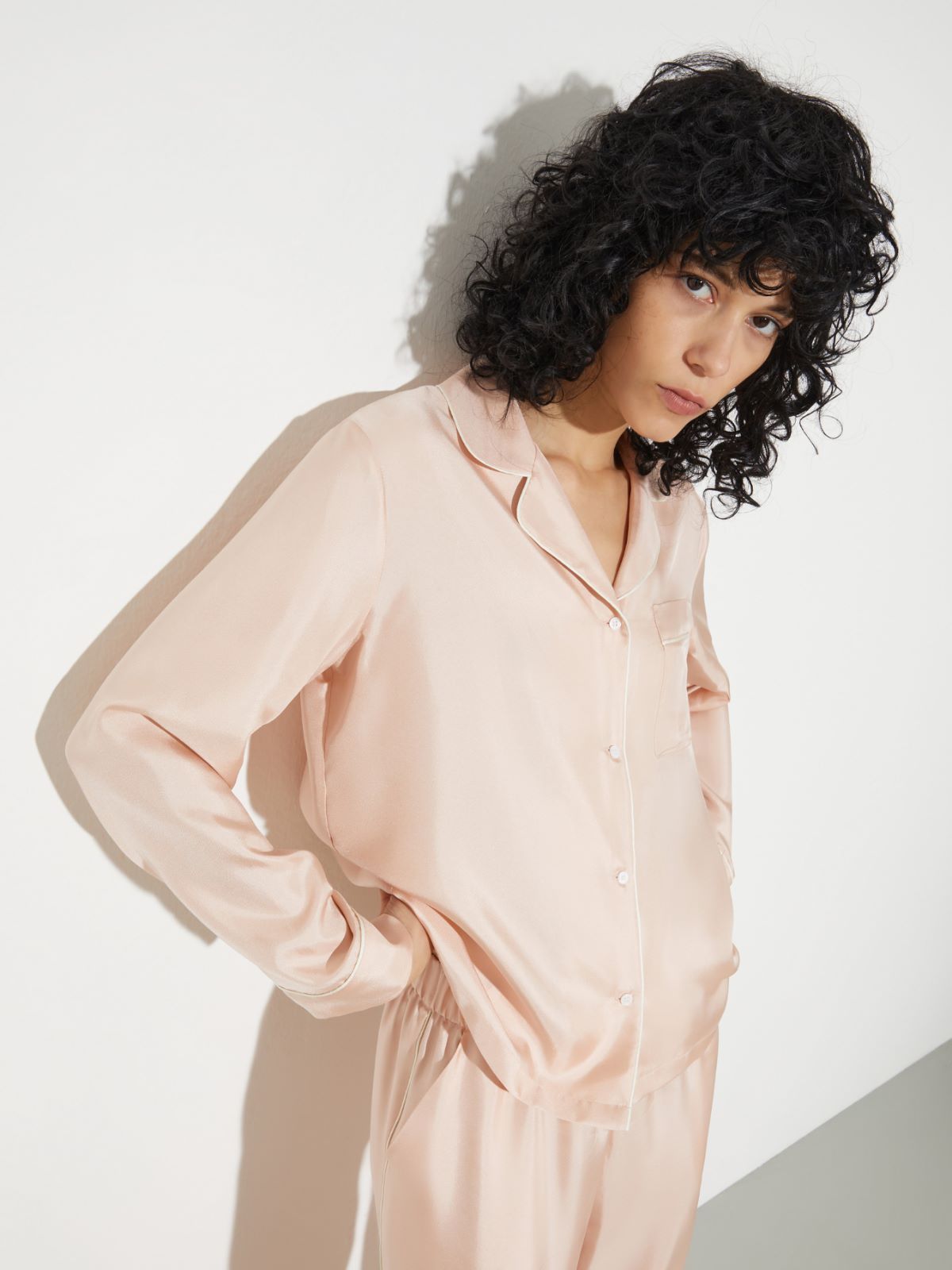 Seidenhemdbluse 1-800 Geschenkalarm mit Pietro Terzini, rosa | MAX&Co. Seidenhemdbluse 1-800 Geschenkalarm mit Pietro Terzini - ROSA - MAX&Co.