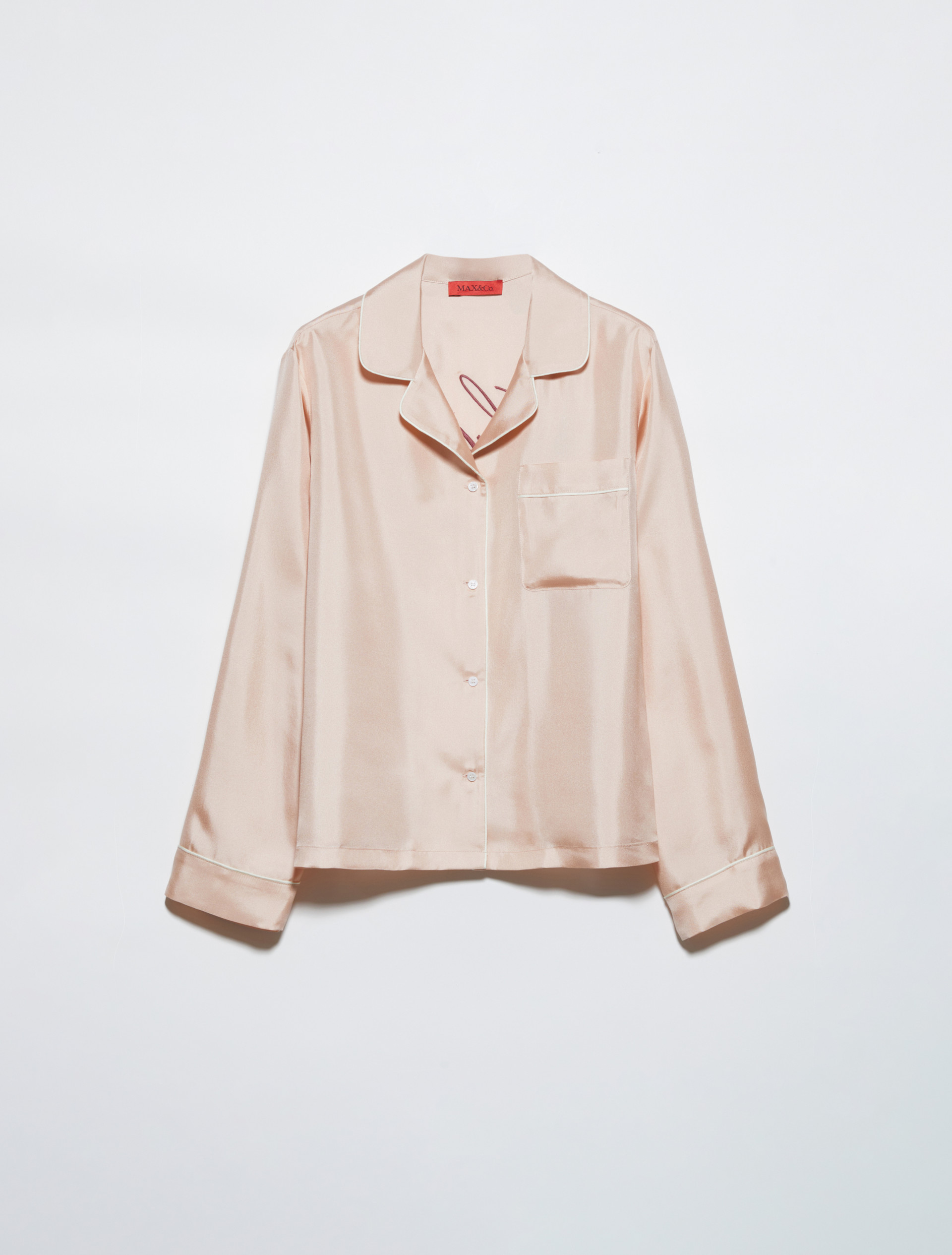 Seidenhemdbluse 1-800 Geschenkalarm mit Pietro Terzini, rosa | MAX&Co. Seidenhemdbluse 1-800 Geschenkalarm mit Pietro Terzini - ROSA - MAX&Co. - 5