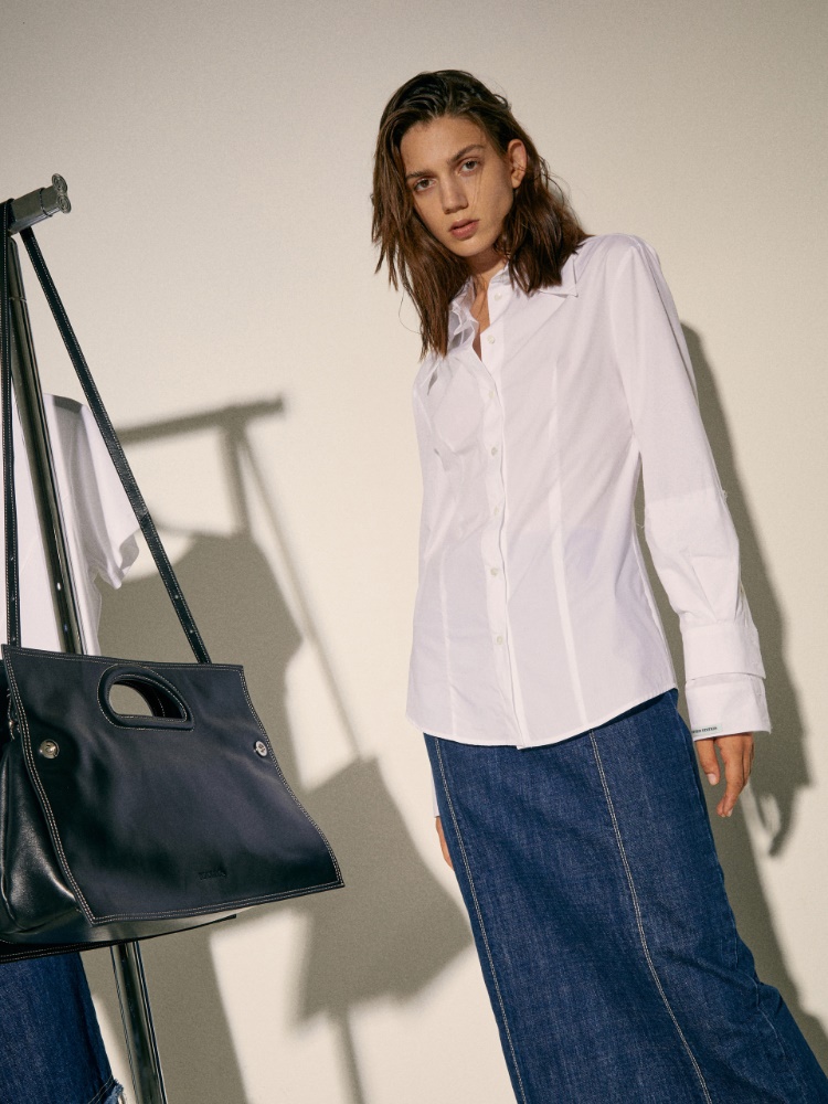 Slim-fit shirt Sami Miró &Co.llaboration - MAX&Co.