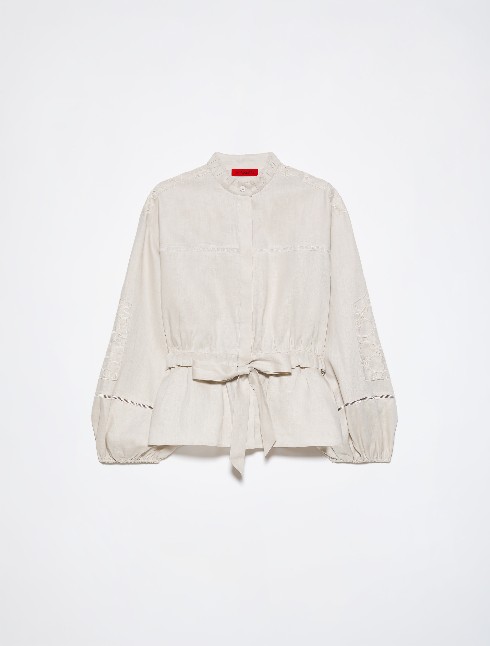 Camicia in lino con ricami - GREGGIO - MAX&Co. - 5