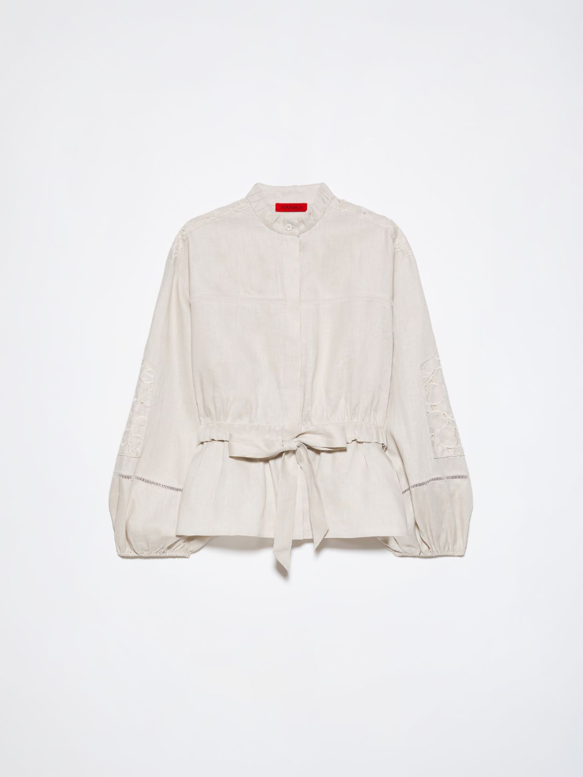 Camicia in lino con ricami - GREGGIO - MAX&Co. - 5