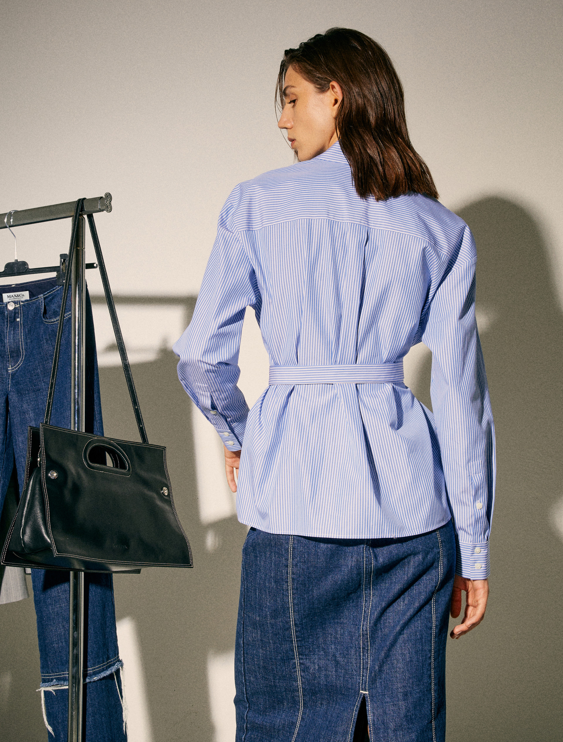 Poplin shirt Sami Miró &Co.llaboration - AVIO - MAX&Co. - 2