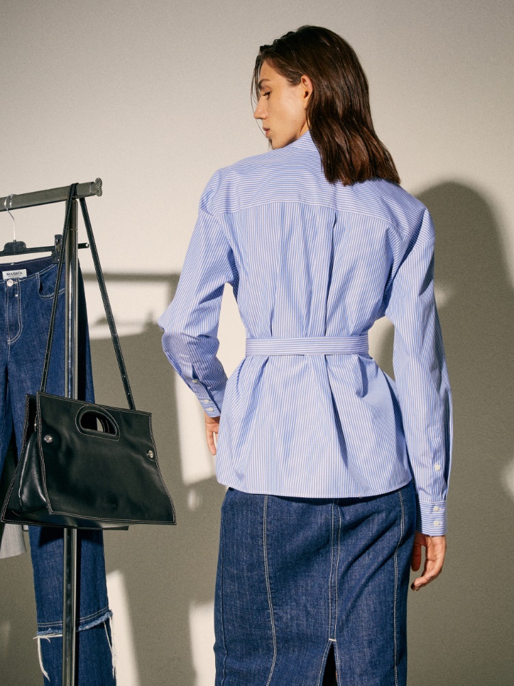 Poplin shirt Sami Miró &Co.llaboration - MAX&Co. - 2