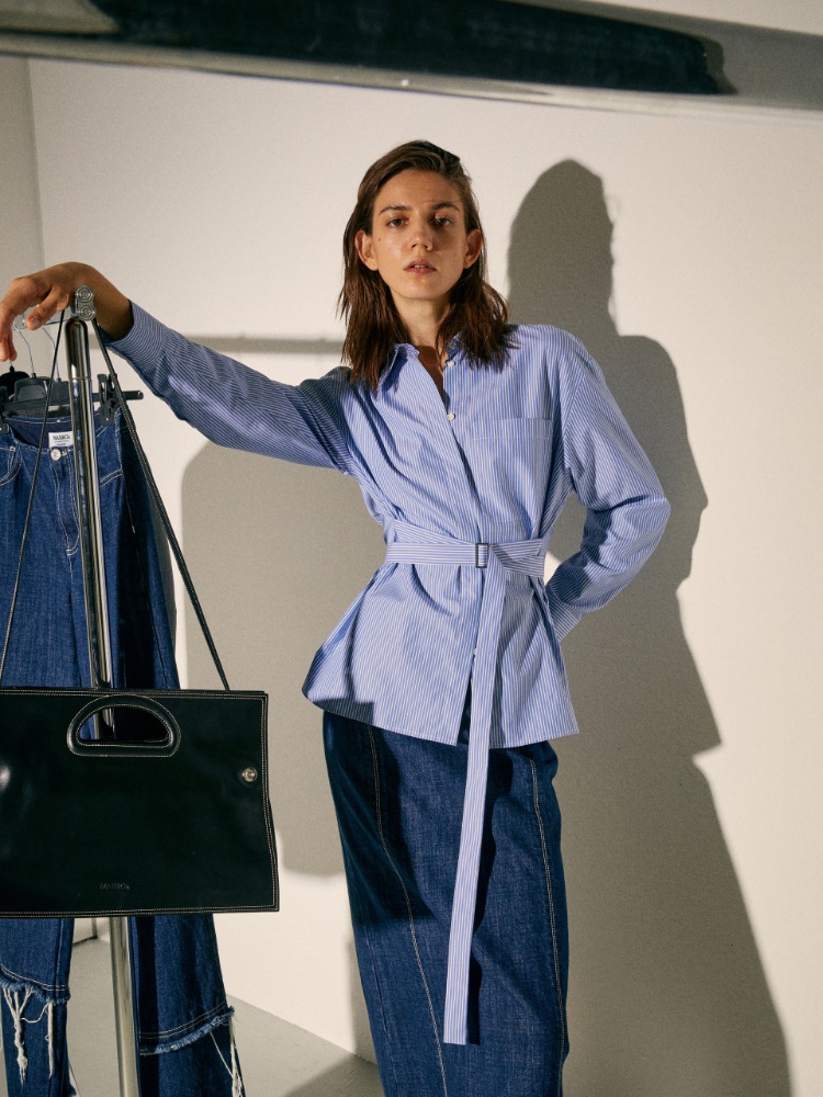 Poplin shirt Sami Miró &Co.llaboration - MAX&Co.