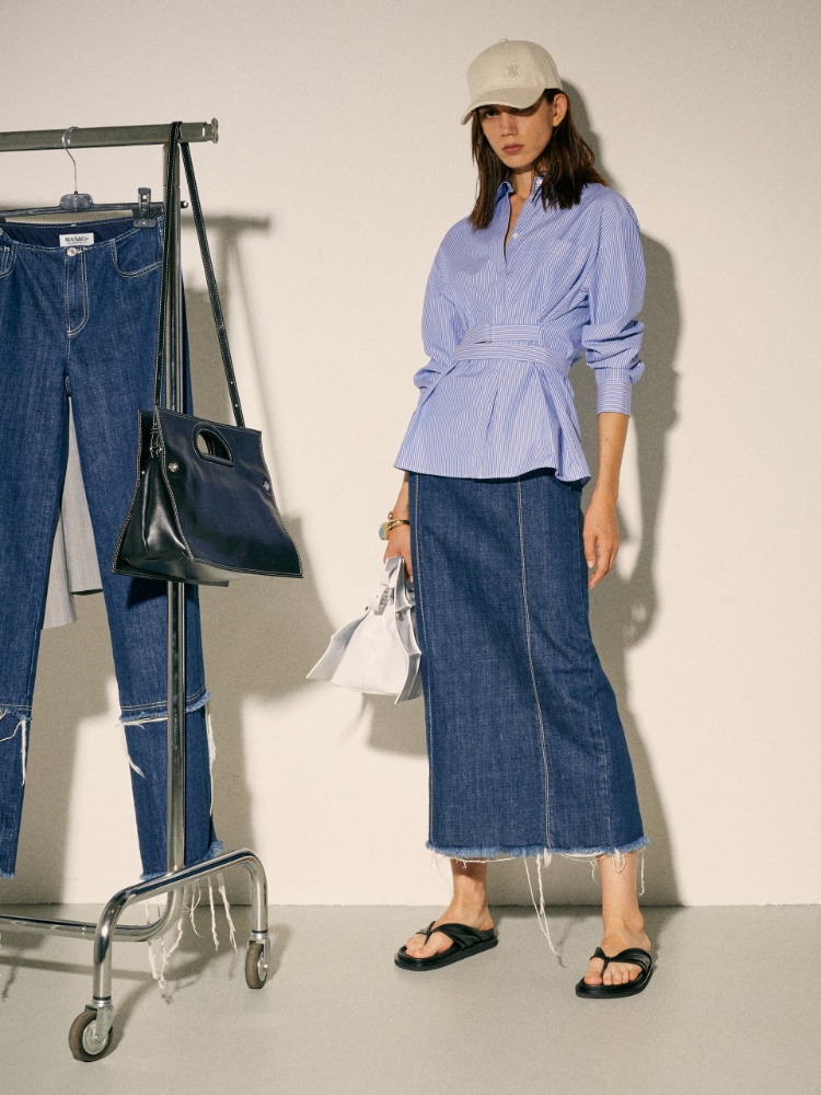 Poplin shirt Sami Miró &Co.llaboration - MAX&Co. - 4