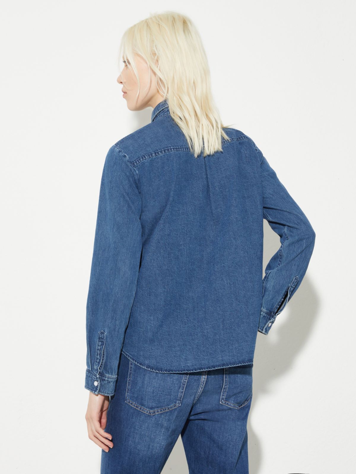 Denim blouse - NAVY - MAX&Co. - 2