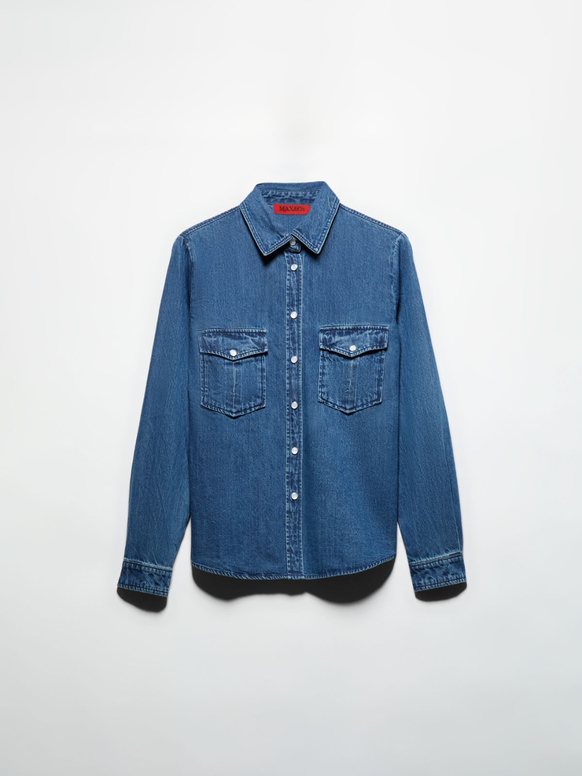 Denim blouse - NAVY - MAX&Co. - 5