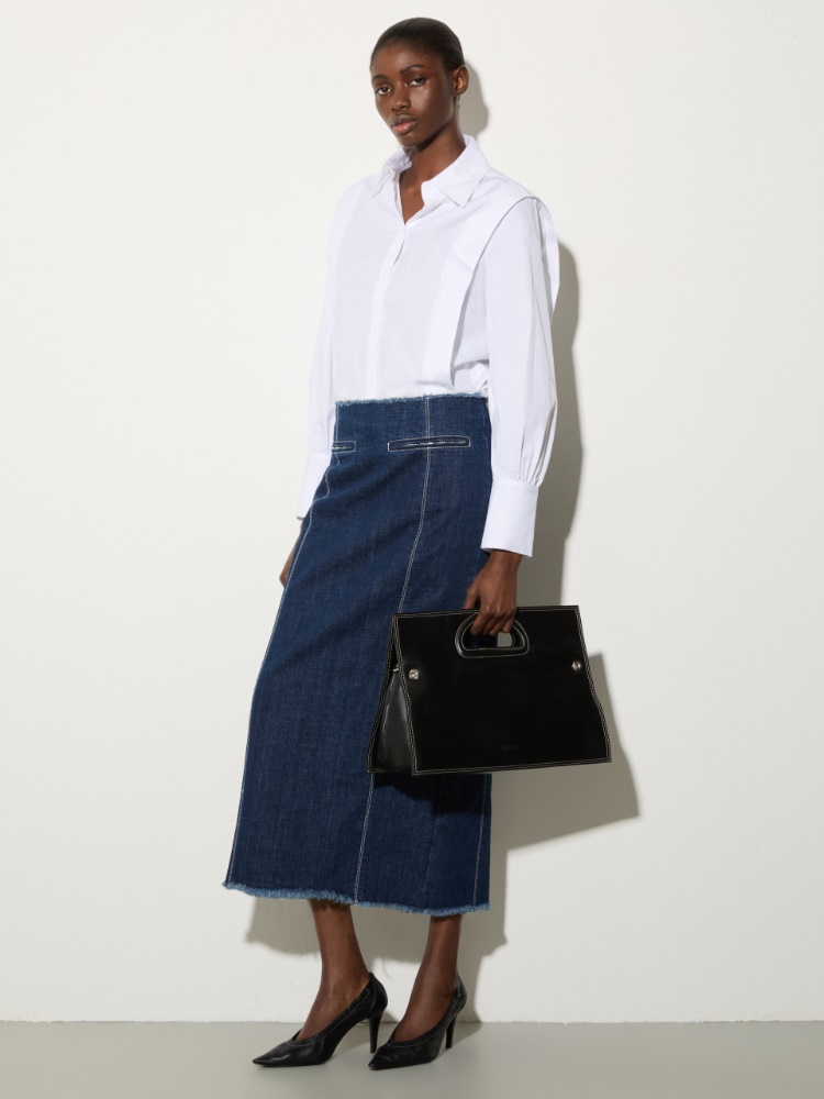 Cotton poplin shirt - MAX&Co. - 5