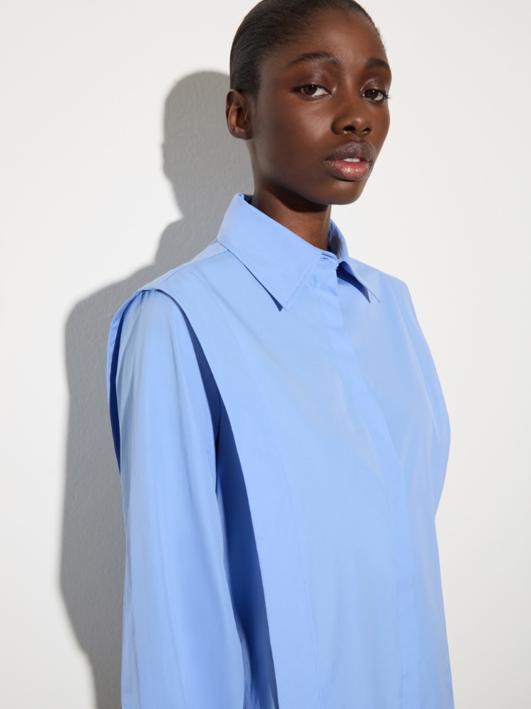 Cotton poplin shirt - MAX&Co. - 3