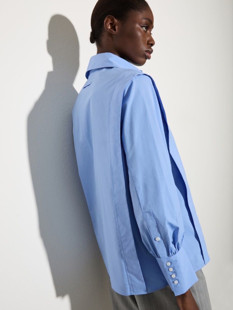 Cotton poplin shirt - MAX&Co. - 4