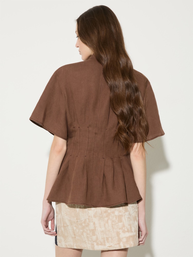 Slim-fit pure linen shirt - MAX&Co. - 2