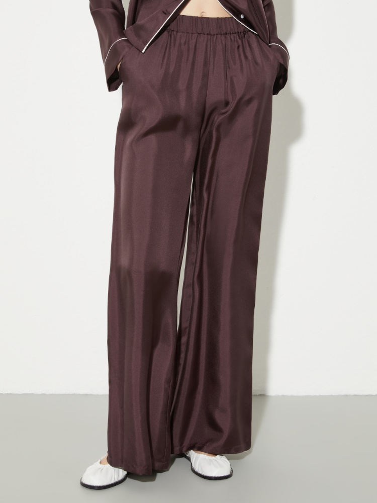 P. Terzini &Co.llaboration silk trousers - MAX&Co.