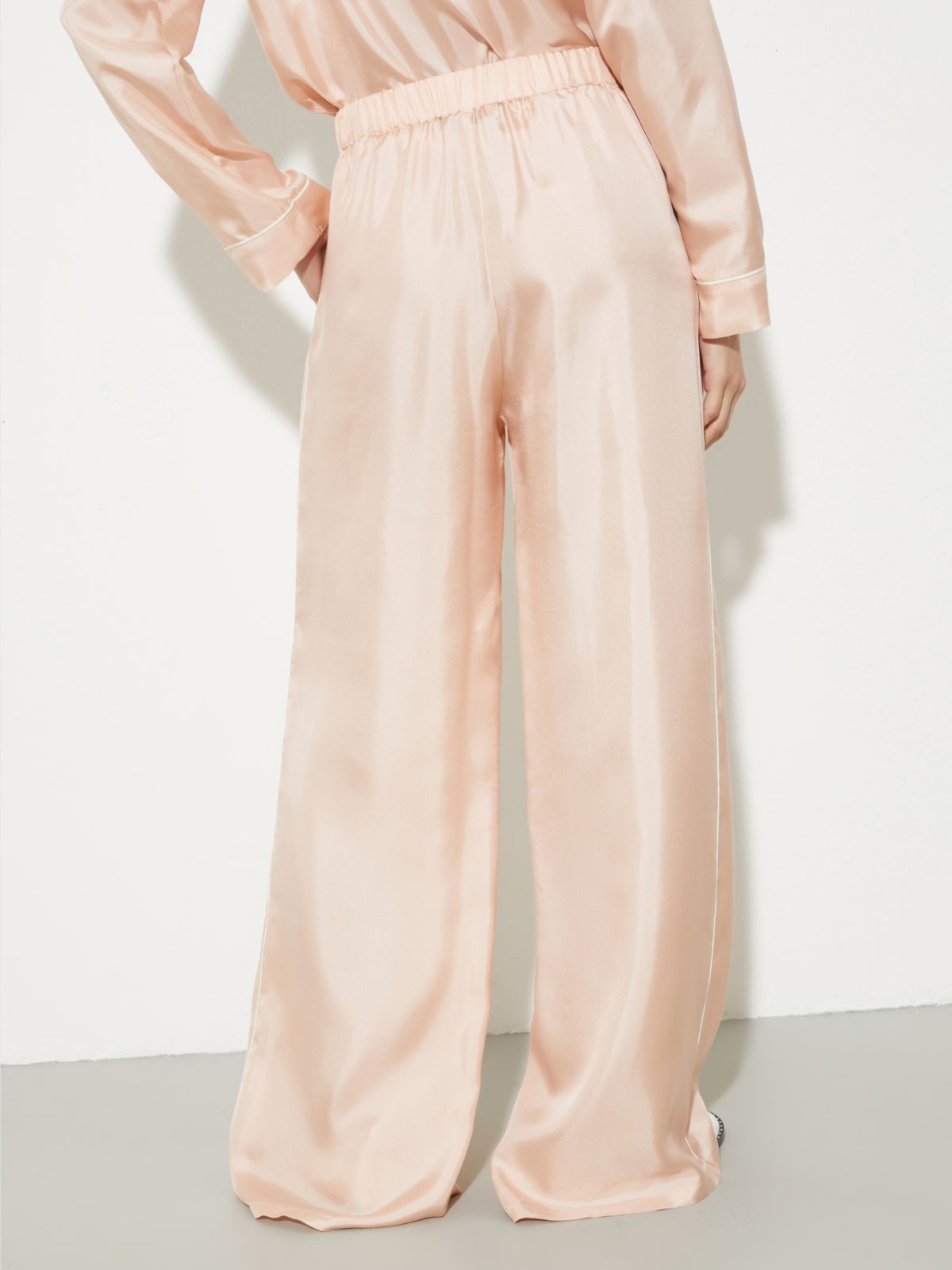 P. Terzini &Co.llaboration silk trousers - PINK - MAX&Co. - 2
