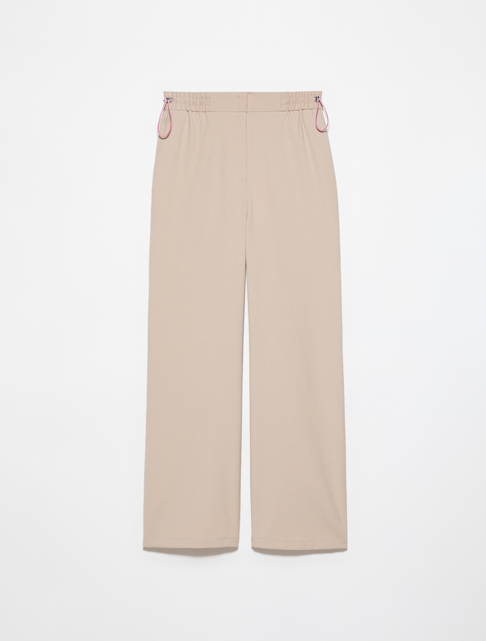 Wool-blend trousers - BEIGE - MAX&Co. - 5