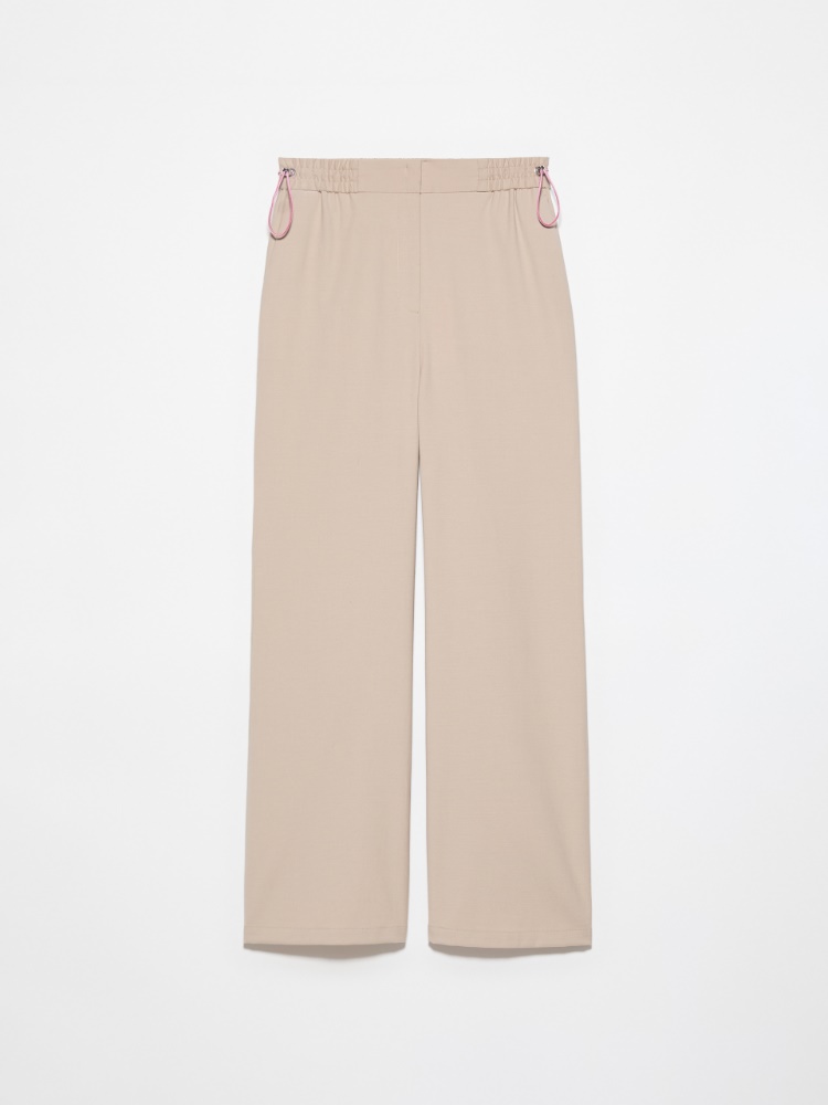 Wool-blend trousers - BEIGE - MAX&Co.