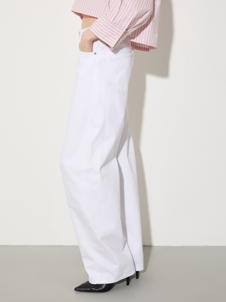 Barrel leg drill trousers - MAX&Co. - 3