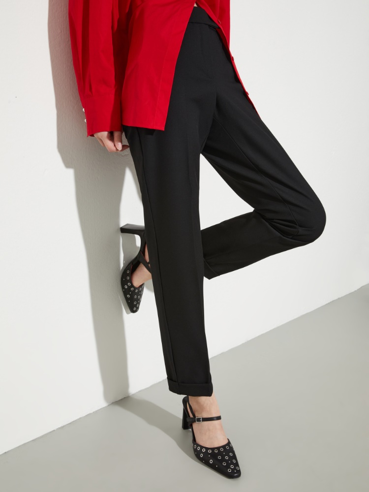 Slim trousers with turn-ups - MAX&Co. - 3
