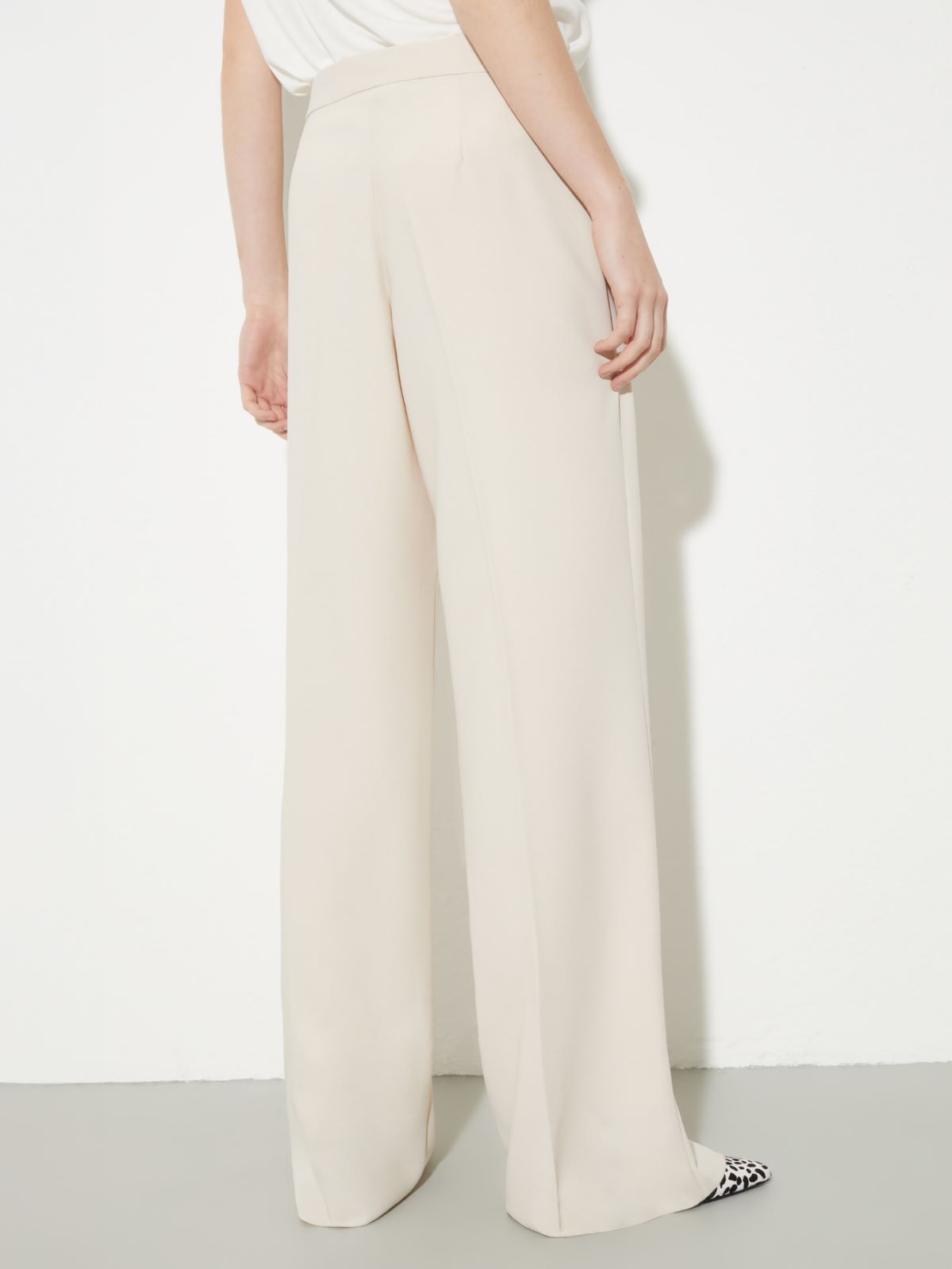 Envers satin trousers - BEIGE - MAX&Co. - 2