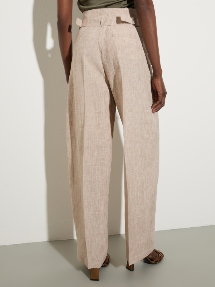 Linen blend trousers - MAX&Co. - 2