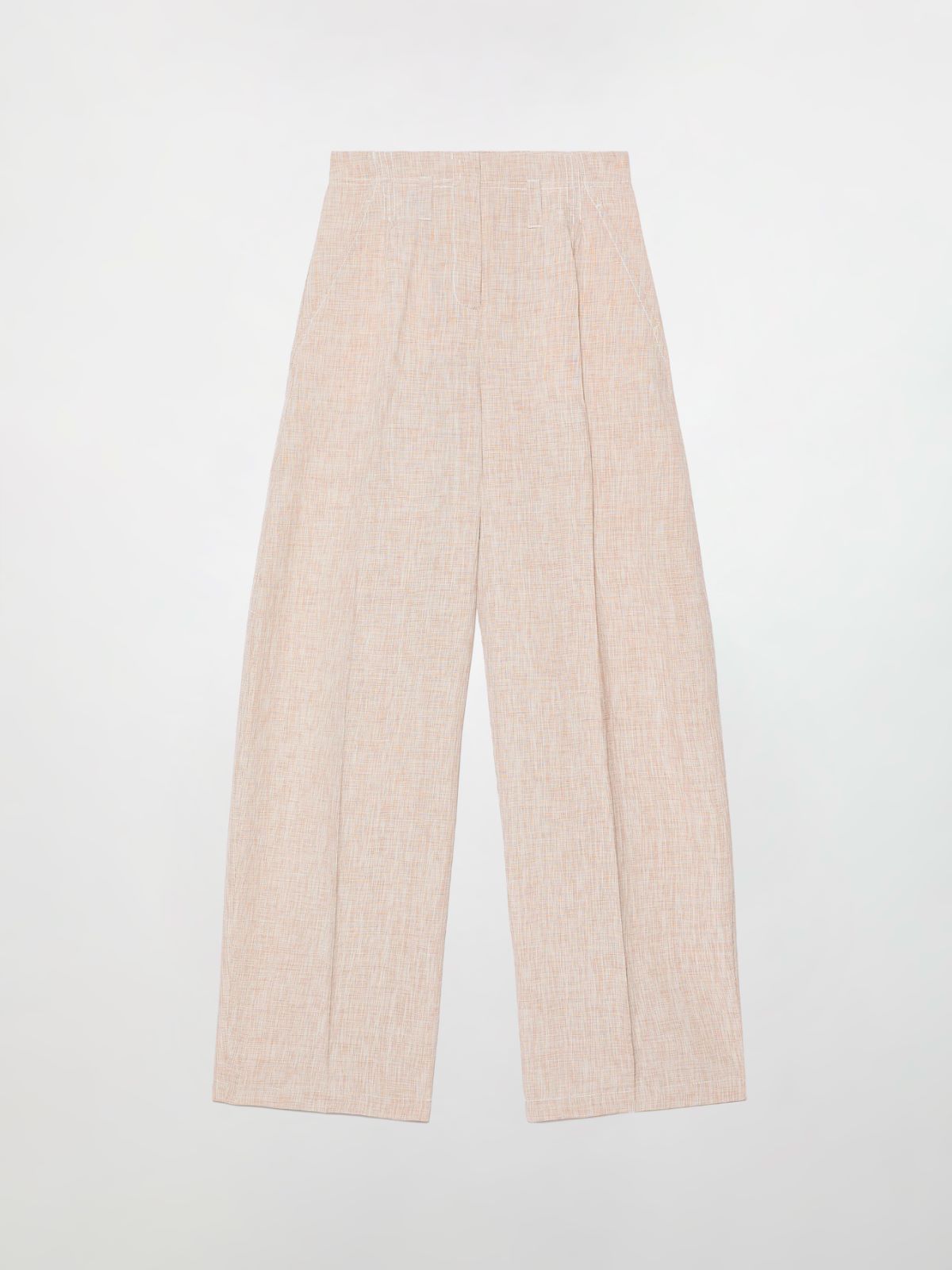 Linen blend trousers - BEIGE - MAX&Co. - 5