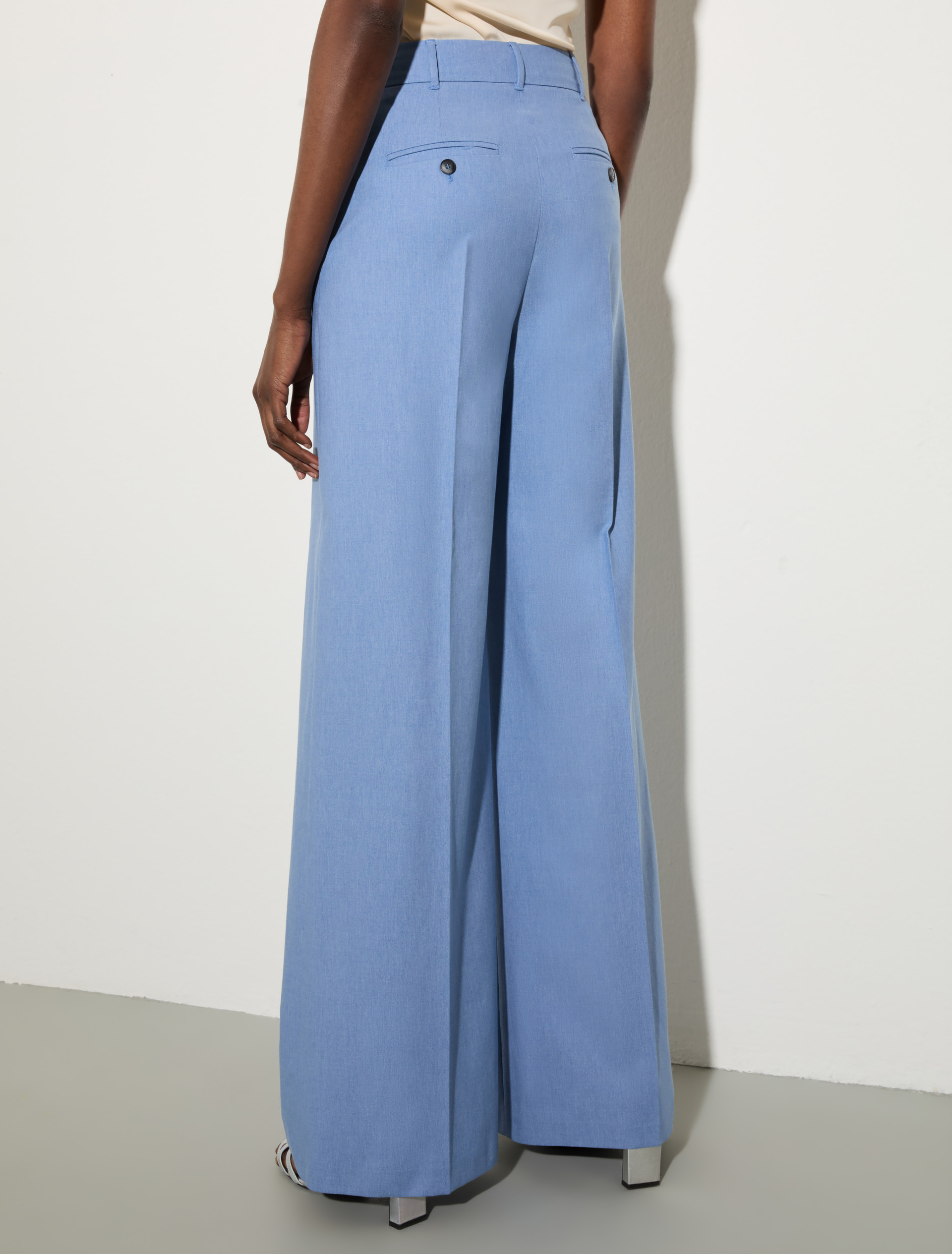 Gabardine straight trousers - AVIO - MAX&Co. - 2