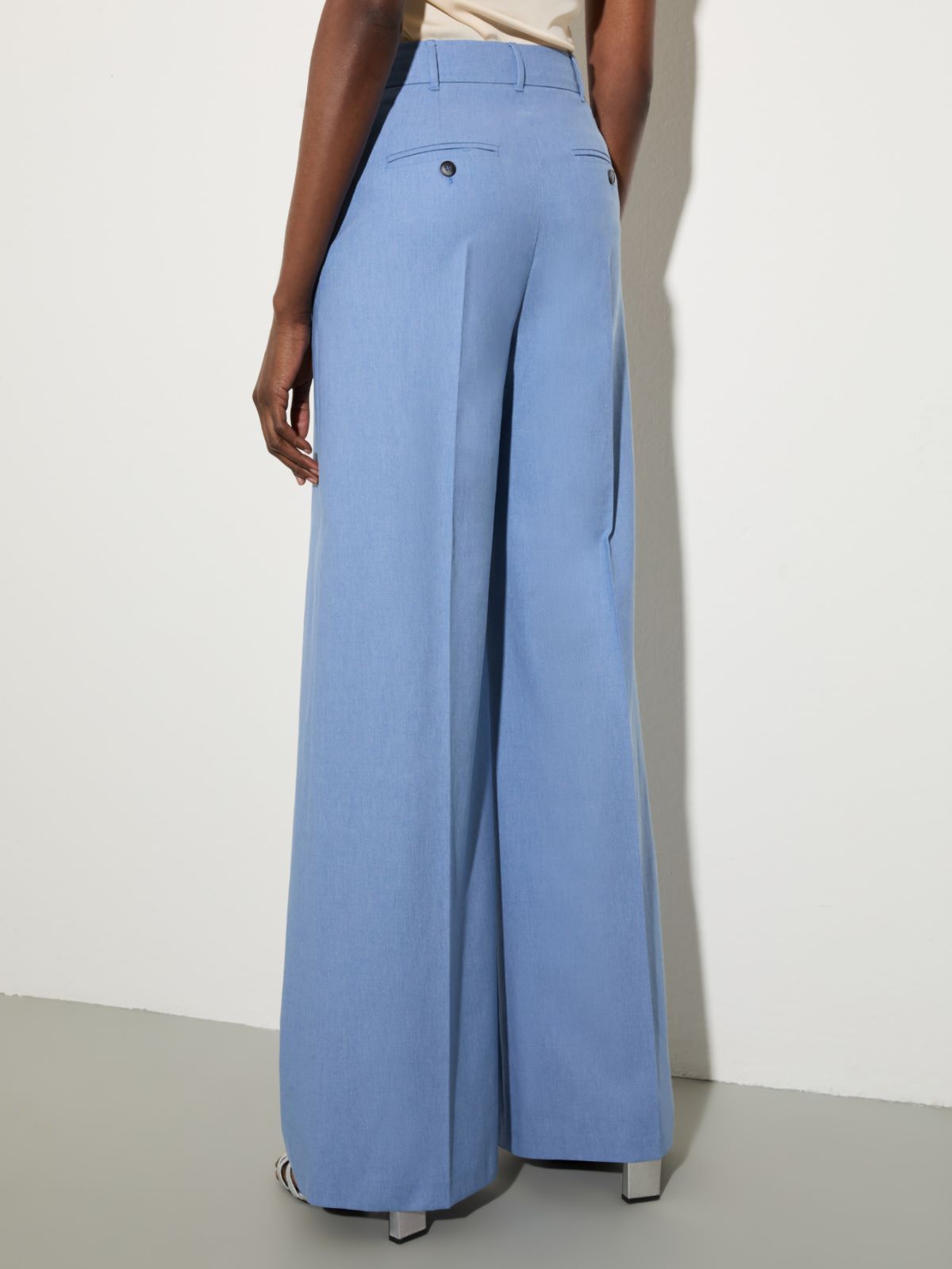 Gabardine straight trousers - AVIO - MAX&Co. - 2