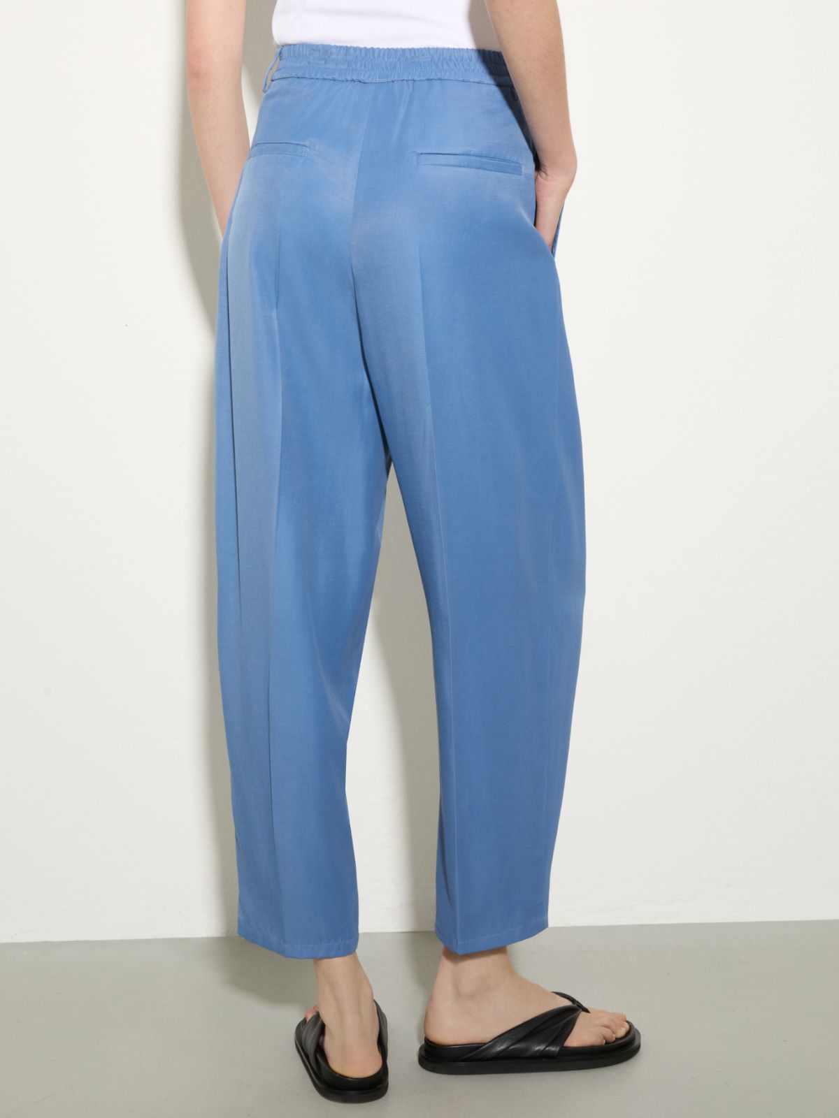 Pantaloni barrel leg fluidi - AVIO - MAX&Co.