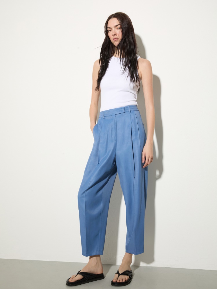 Pantaloni barrel leg fluidi - MAX&Co.