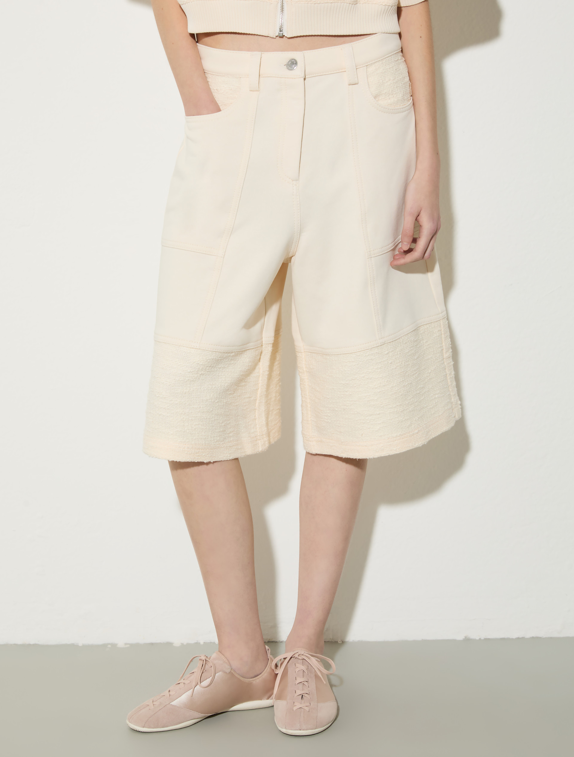 Bermudas de felpa y estera - MAX&Co.