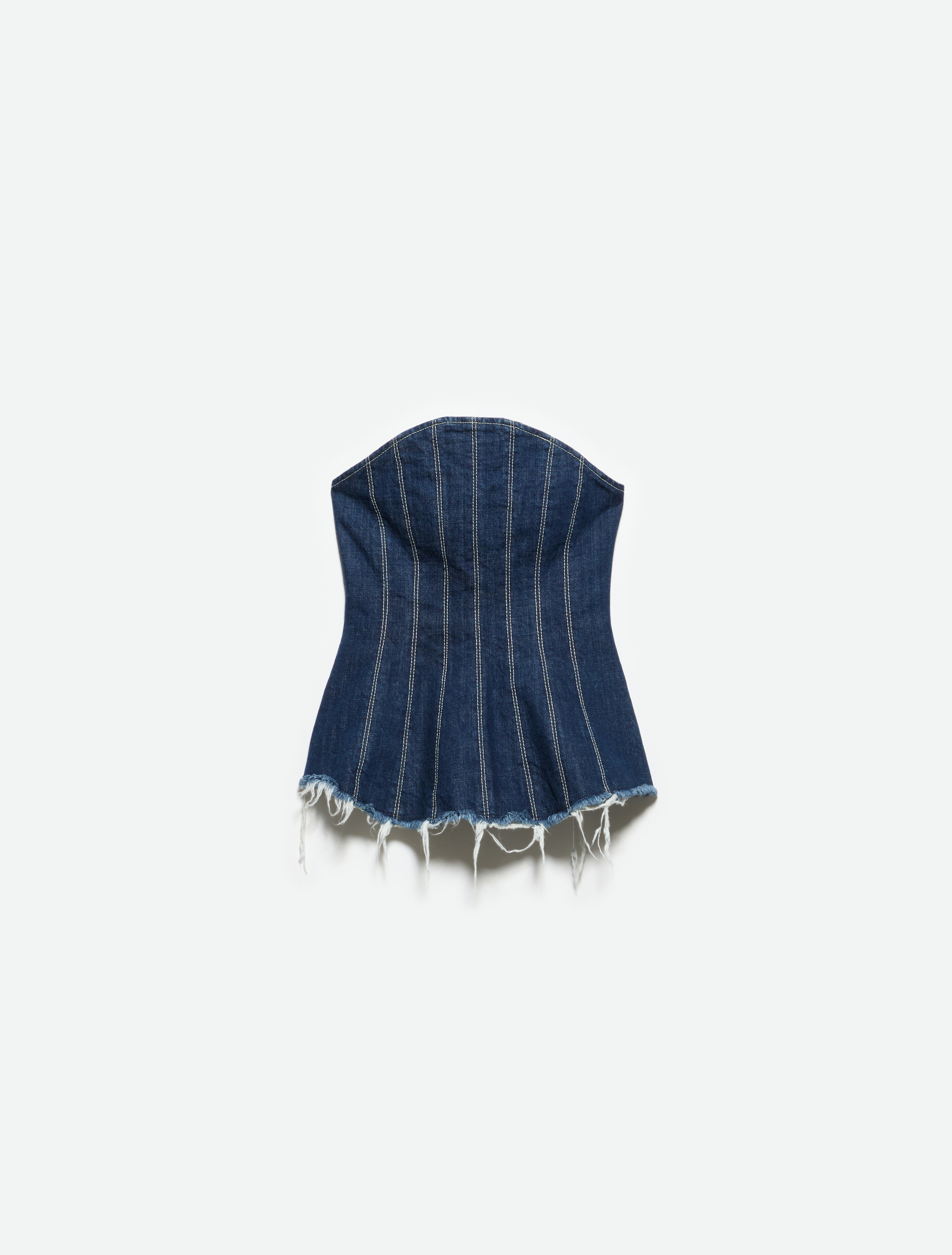 Denim corset Sami Miró &Co.llaboration - MIDNIGHTBLUE - MAX&Co. - 5