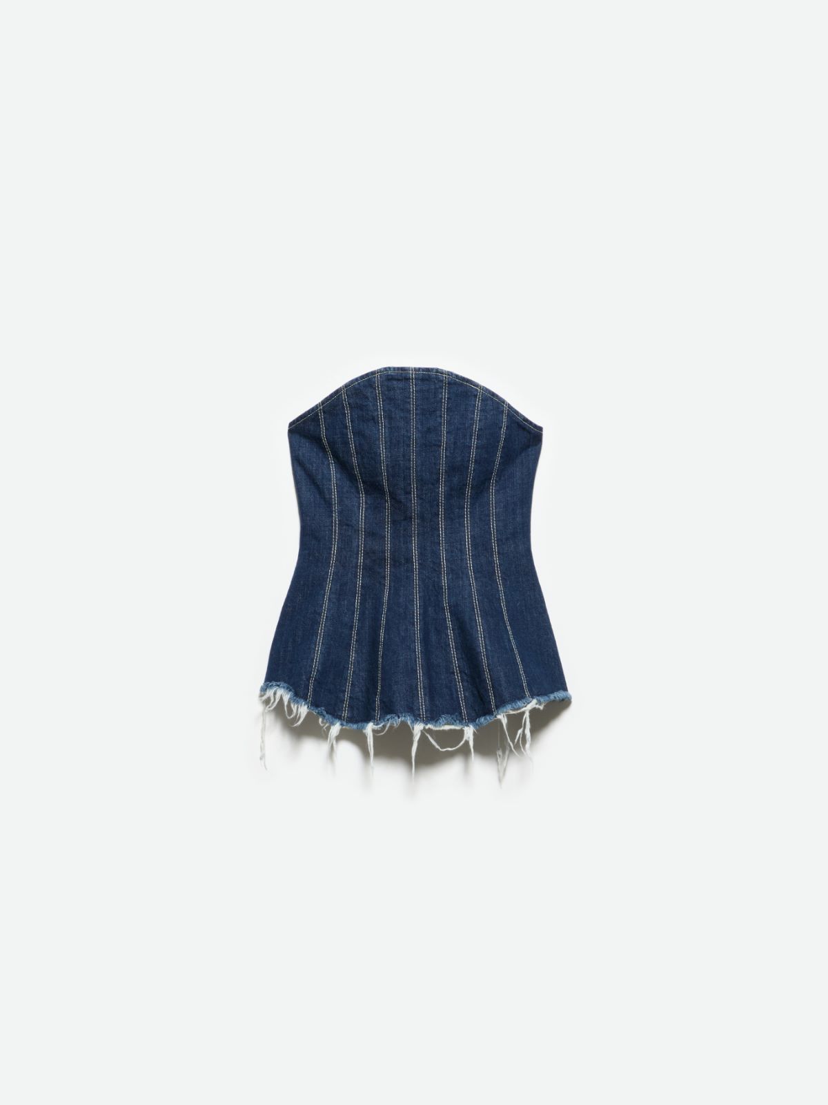 Denim corset Sami Miró &Co.llaboration - MIDNIGHTBLUE - MAX&Co. - 5