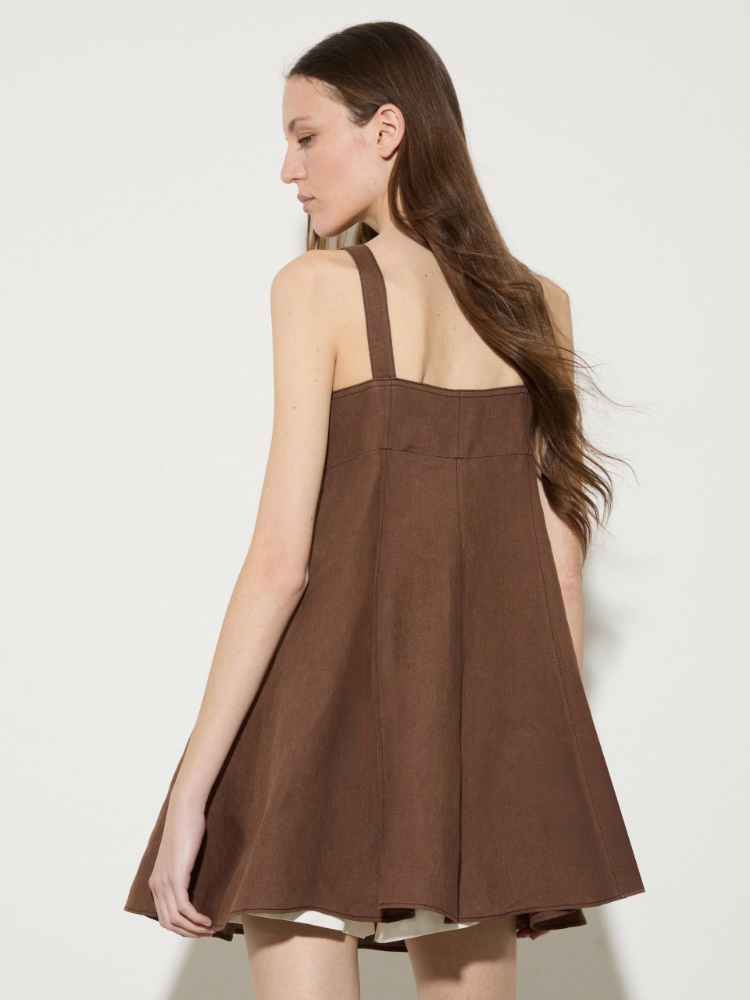 Pure linen fit & flare top - MAX&Co. - 2