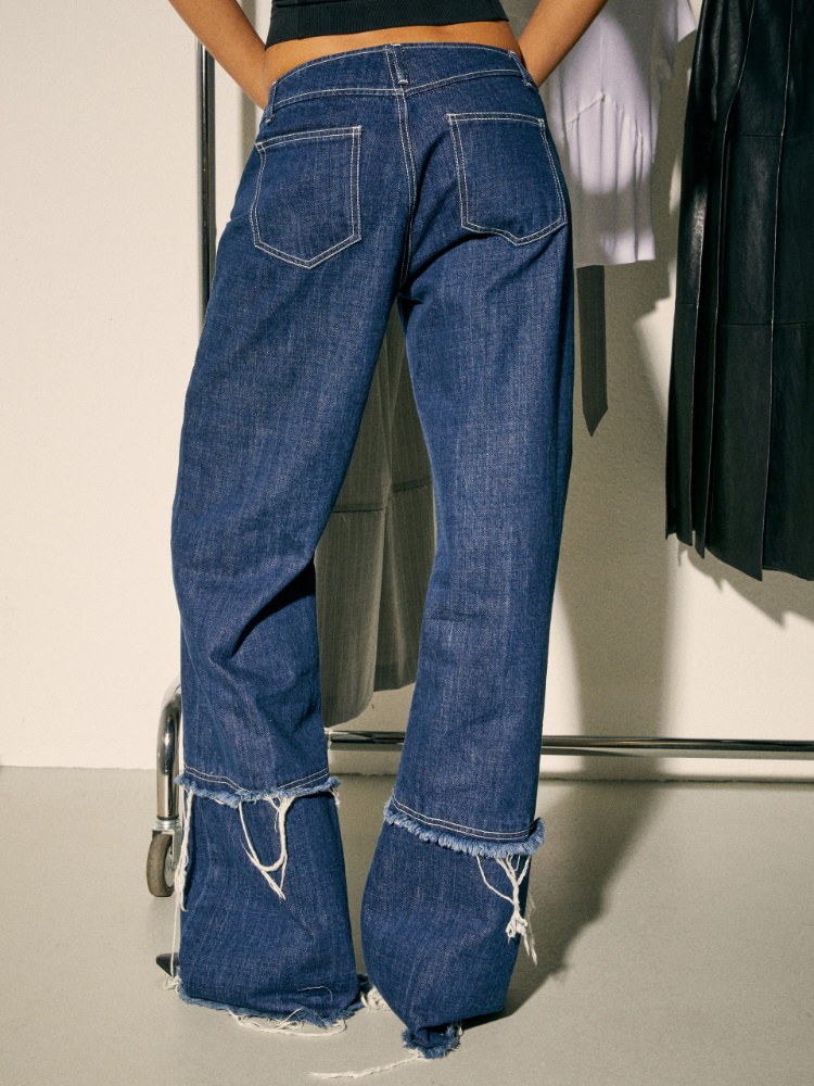 Frayed jeans Sami Miró &Co.llaboration - MAX&Co. - 2