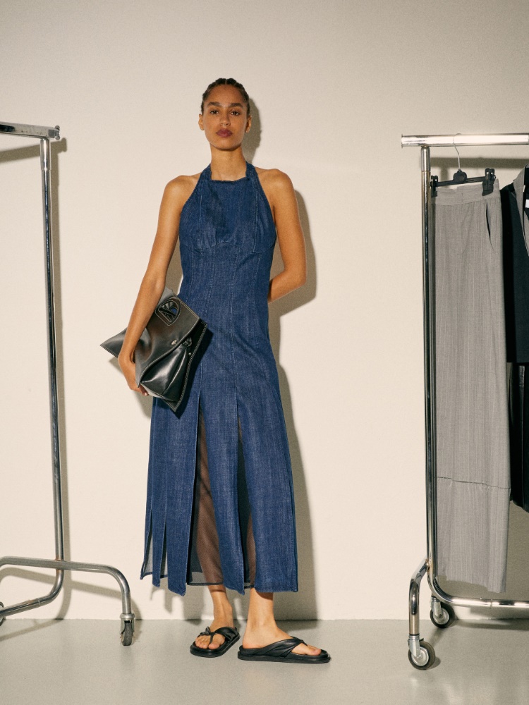 Denim dress Sami Miró &Co.llaboration - MAX&Co. - 4