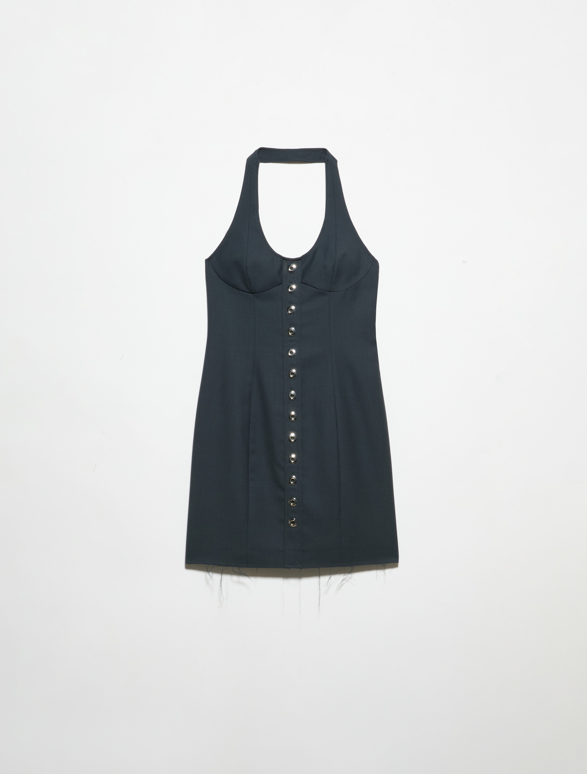 Gabardine dress Sami Miró &Co.llaboration, dark grey | MAX&Co. Gabardine dress Sami Miró &Co.llaboration - DARK GREY - MAX&Co. - 5