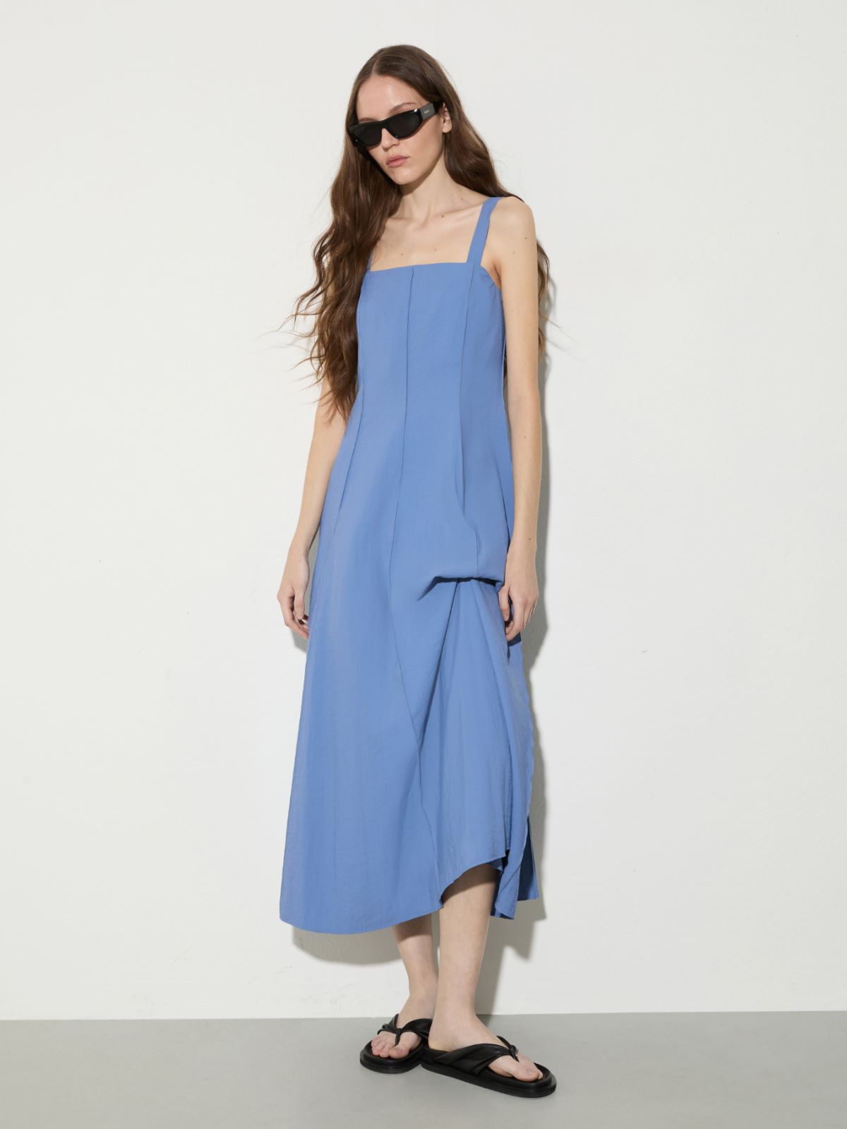 Fluid nylon princess dress - AVIO - MAX&Co.