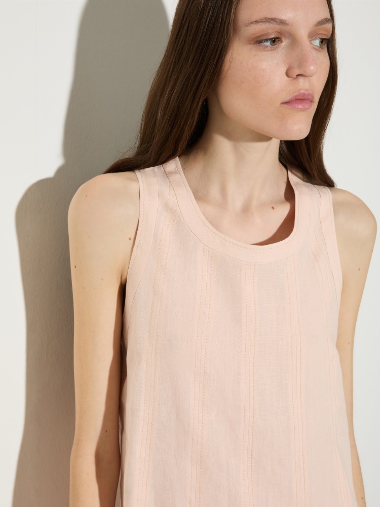 Pure linen mini dress - MAX&Co. - 3