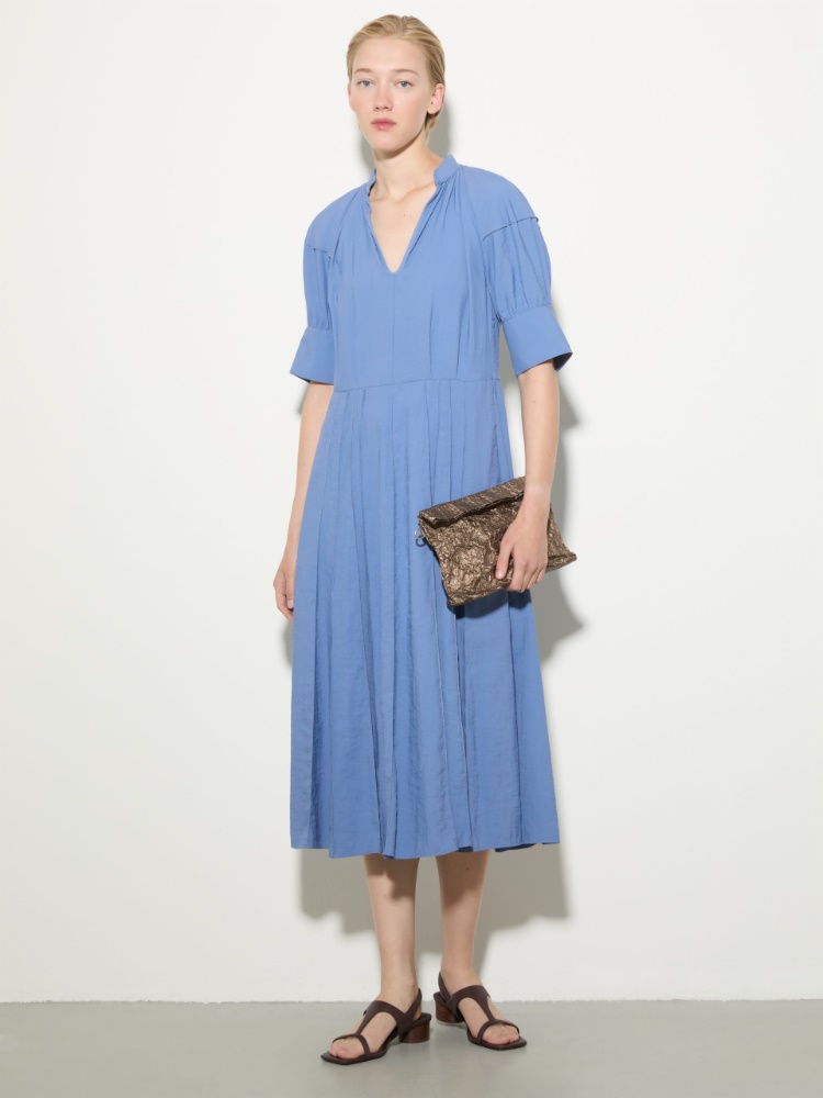 Fluid nylon fit-and-flare dress - MAX&Co. - 4