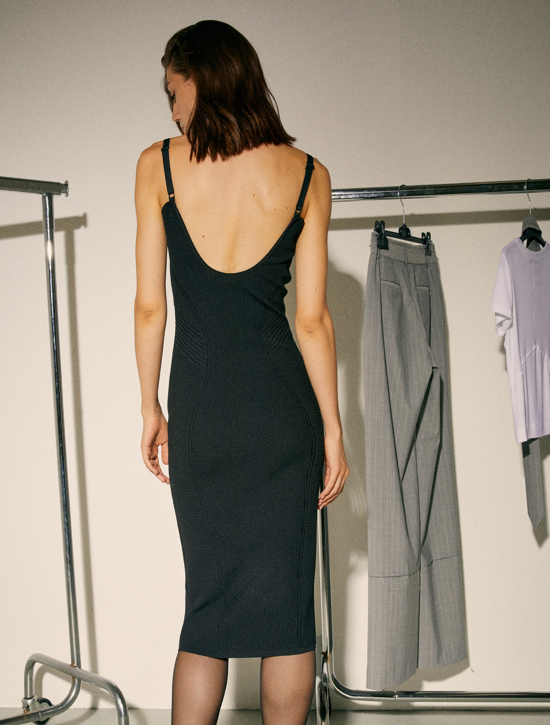 Knit dress Sami Miró &Co.llaboration - BLACK - MAX&Co. - 2