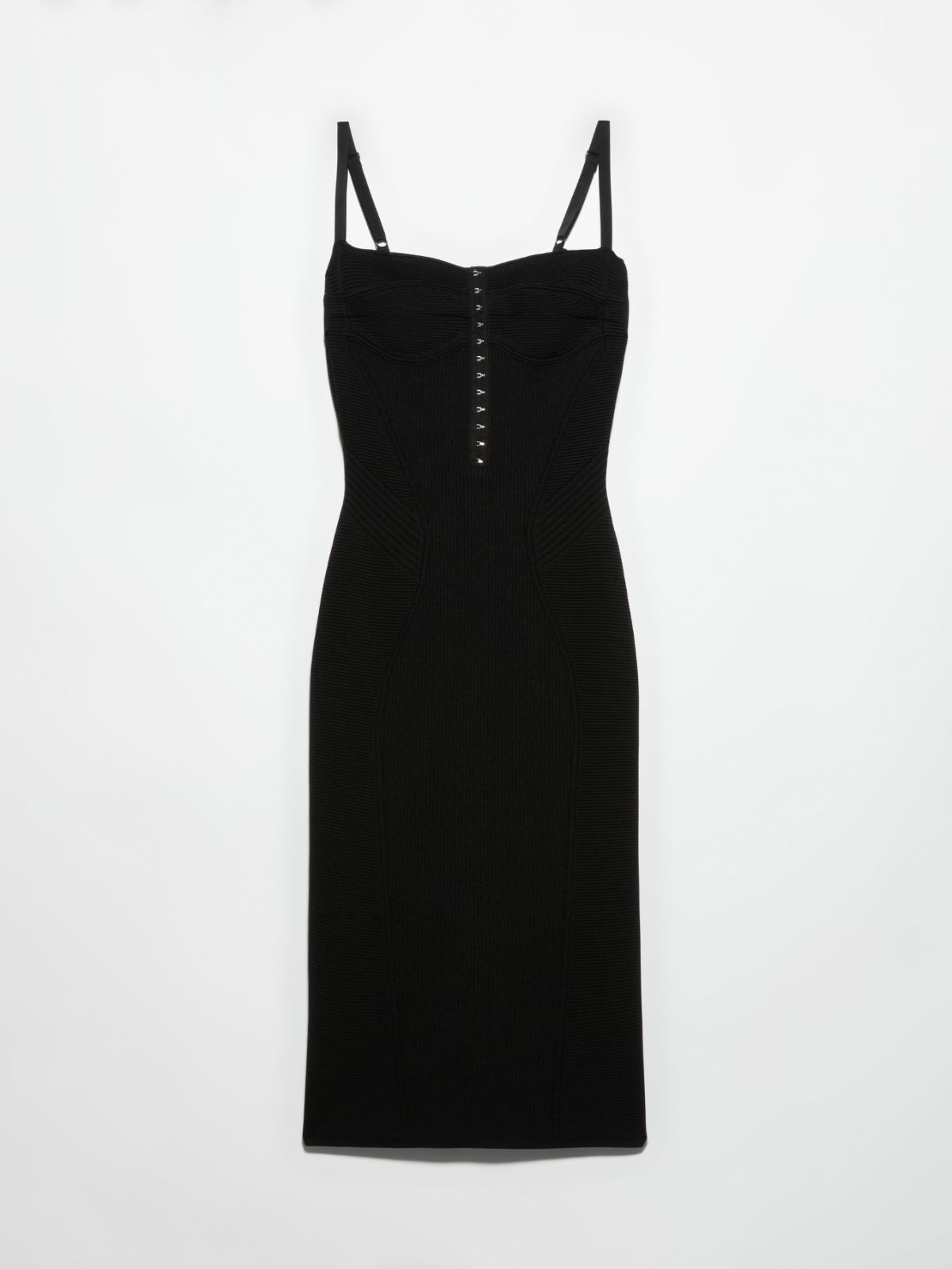 Knit dress Sami Miró &Co.llaboration - BLACK - MAX&Co. - 5