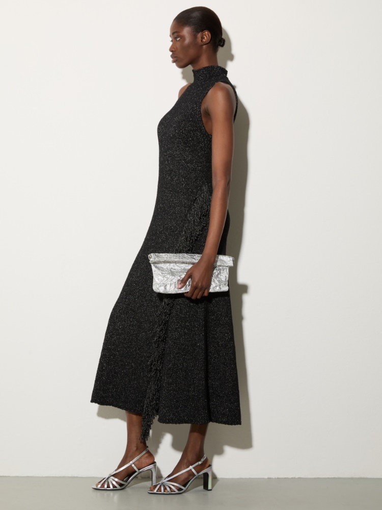 Knit midi dress with fringe - MAX&Co. - 5