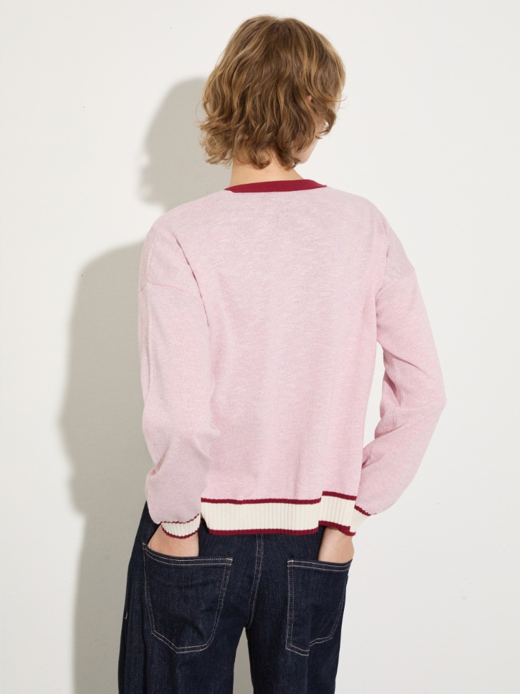 Mouliné yarn cardigan - MAX&Co. - 2