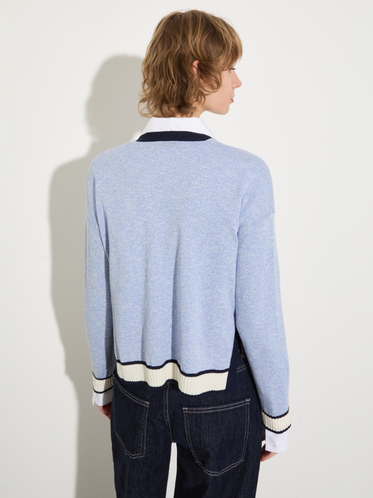 Mouliné yarn cardigan - MAX&Co. - 2