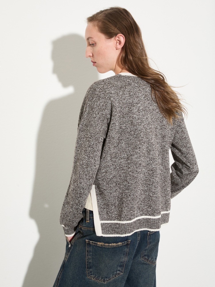 Mouliné yarn cardigan - MAX&Co. - 2