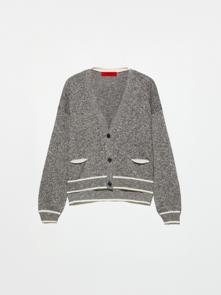 Mouliné yarn cardigan - MAX&Co. - 6
