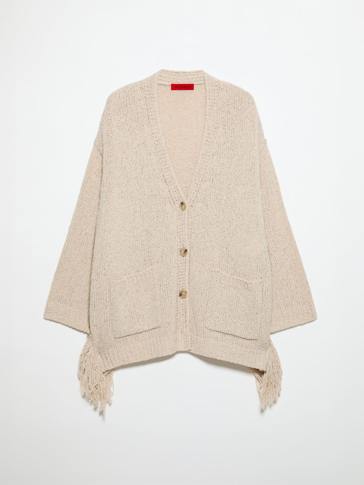Cardigan aus Bouclé mit Fransen - EIS - MAX&Co.