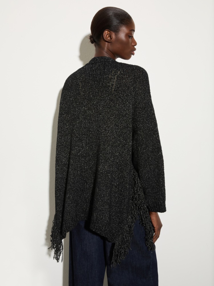 Cárdigan de bouclé con flecos - MAX&Co. - 2