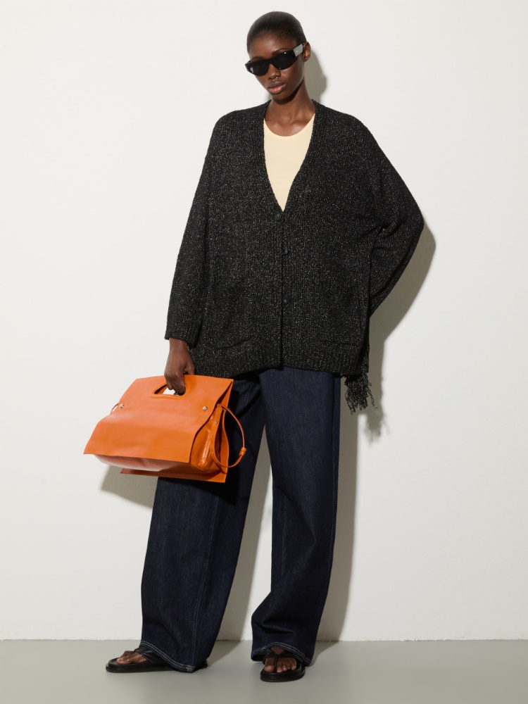 Cárdigan de bouclé con flecos - MAX&Co. - 5