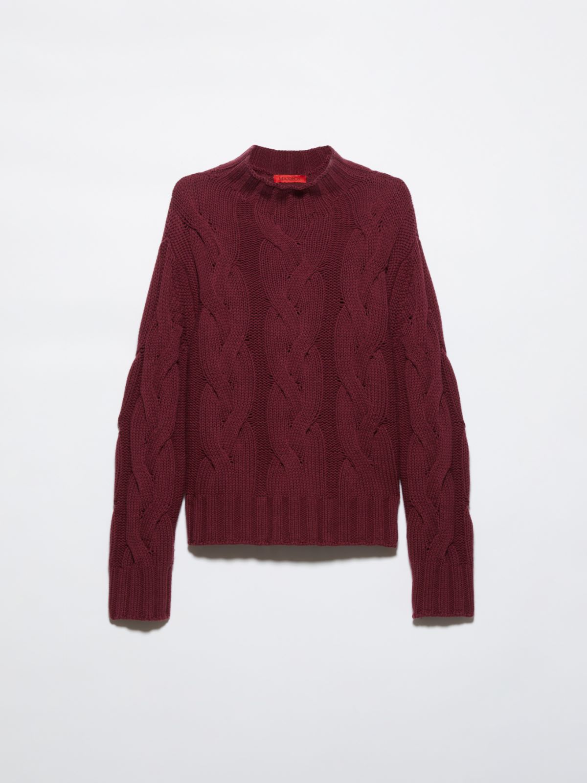 P. Terzini &Co.llaboration jumper - BORDEAUX - MAX&Co. - 5